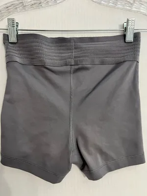 Nike Pro Dri Fit Ladies Gray Athletic Shorts thumbnail 3