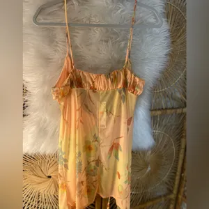 Urban Outfitters Angelic Longline Flyaway Cami Floral Sheer Tie-Front Top Fairy thumbnail 14