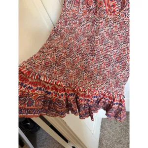 Veronica Beard Cox Paisley Shirred Mini Dress size‎ XS thumbnail 6