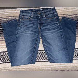 American Eagle Jeans - Hi-Rise Skinny|Super Stretch - Medium wash thumbnail 3