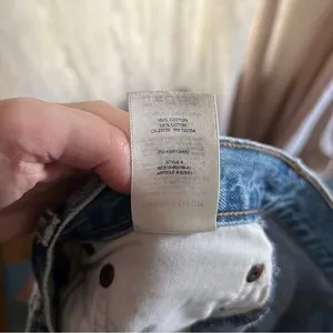 Denim Forum Aritzia The BF High Rise Loose 28L Jeans Boyfriend‎ Denim Size 25 thumbnail 5