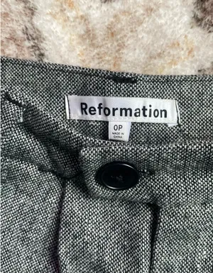 Reformation grey dress pants  thumbnail 2