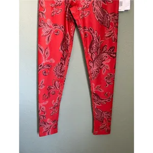 New Beyond Yoga Papai Chai Paprika Paisley Softmark High Waisted Legging Size XS thumbnail 6