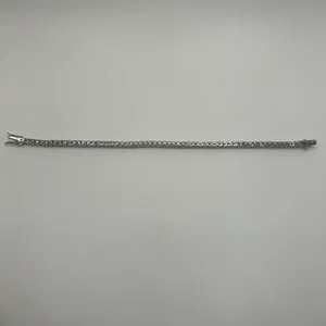 Kay Jewelers Moissanite Tennis Bracelet Silver 3mm 8 Inch Brand New VVS1 Crazy Shine No Pass thumbnail 2