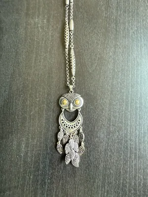 Lucky Brand Owl Necklace thumbnail 3