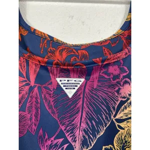 Columbia Freezer III Dress Womens SizeM PFG Tropical Floral Tank Sundress Empire thumbnail 5