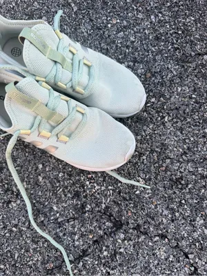 Adidas Cloudfoam Pure Mint Green Running Shoes Women’s 6.5 thumbnail 4