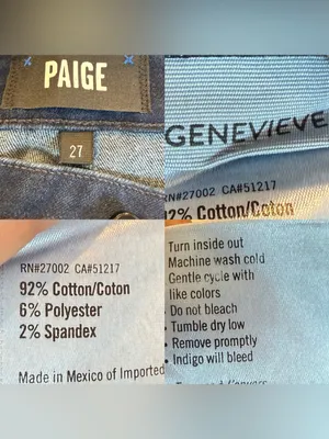 Paige Womens Jeans Denim Dark Wash Genevieve Modern High Rise Flare Size 27 thumbnail 10