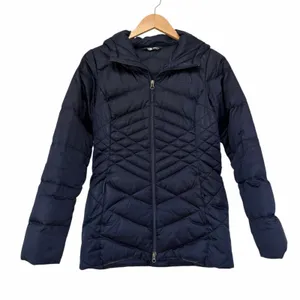 The North Face Navy Blue 550 Down Puffer Jacket Sz S thumbnail 1