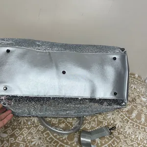 Silver Sequin Women's Bag thumbnail 7