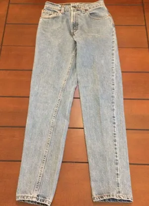 Vintage Levi’s 550 relaxed fit tapered leg size 7 1997 thumbnail 1