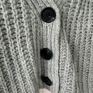 Mint Oversize Batwing Dolman Sleeve Knit Crop Cardigan Sweater thumbnail 5