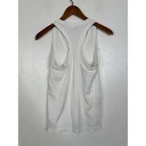 Athleta‎ Momentum Tank White Seamless Racerback Running Top Womens Small thumbnail 2