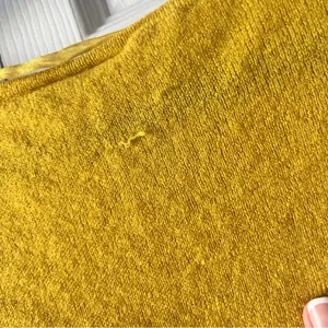 Vintage Free People Light Sweater Dress Mustard Yellow Size Medium thumbnail 3