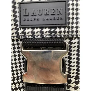 Lauren Ralph Lauren Women's Houndstooth Shoulder Bag Hand Bag SKU 6136 thumbnail 2