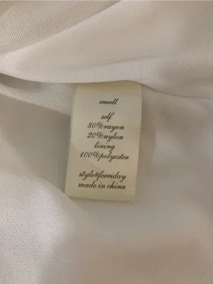 Altar'd State White Mini Dress - Size Small thumbnail 4