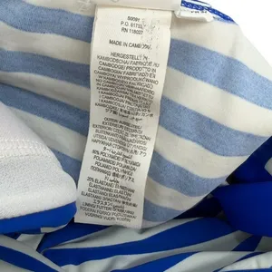 Boden Talamanca Striped Tankini Top Blue White‎ Twist Front UK 6 US 2 thumbnail 8