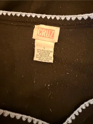 Cruz Pajama Set Black Size L thumbnail 3