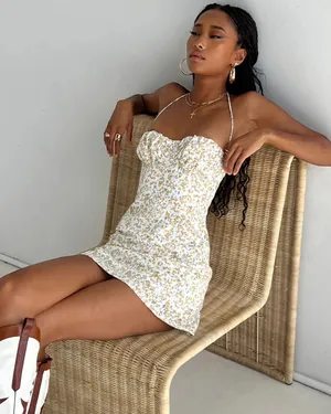 Princess Polly Floral Mini Dress thumbnail 4