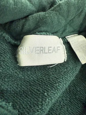 Silverleaf Green Quilted Pullover thumbnail 5
