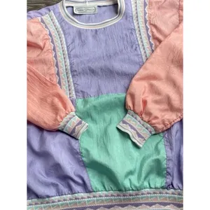 Vintage Saint Germain Women’s Sz Small Jacket Track Light 70s 80s Color thumbnail 2