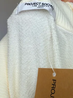 New Project Social T Cream Half-Zip Pullover thumbnail 9