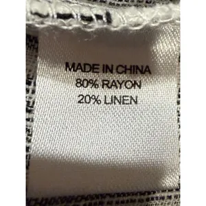 Anthropologie Drew Gray Stripe Tie Front Linen/rayon Dress Size S thumbnail 6