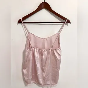 Light Pink Silk Pajamas thumbnail 3