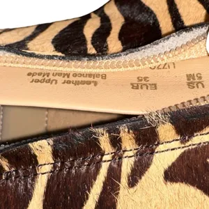 Sam Edelman Lizzo Tiger Print Martini Heel Boot Calf‎ Hair Women's Size 5 NWOB thumbnail 12