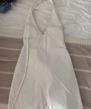 ZARA Pinstripe Dress Mini thumbnail 1