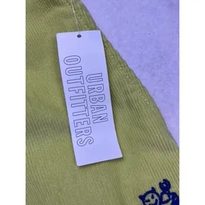 Urban Outfitters Corduroy Pants Women XL Yellow High Rise‎ Devil Skate thumbnail 3