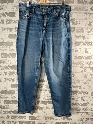 American Eagle | women mom curvy jeans plus size denim thumbnail 9