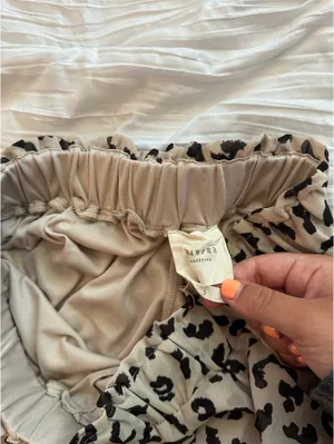 Harper Heritage Ruffle Cheetah Shorts thumbnail 4