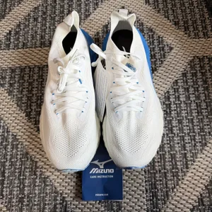 Mizuno Women's Wave Neo Ultra Sneaker-undyed white/Blue - Size 9 thumbnail 6
