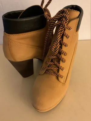 Steve Madden Women's chestnut brown platform Chelsea heel boots size 7 thumbnail 1