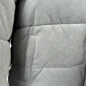 Levi's Zoe Corduroy Puffer Jacket in Mint Size Extra Large‎ thumbnail 4