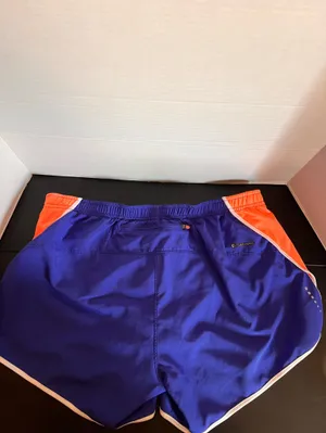 The North Face Women's Royal Blue & Orange Running Shorts thumbnail 10