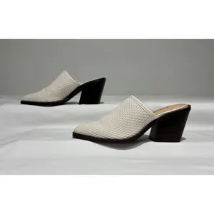 NEW JustFab Woven Heeled Mules SIze 7 thumbnail 4