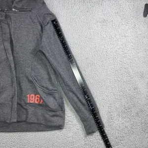 Buckle Vintage Y2k Hoodie‎ Women XL Gray Graphic Retro Grunge Skater 90s Streetwear thumbnail 5
