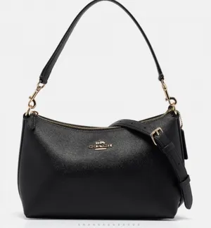 Coach Black Leather Clara Bag thumbnail 1