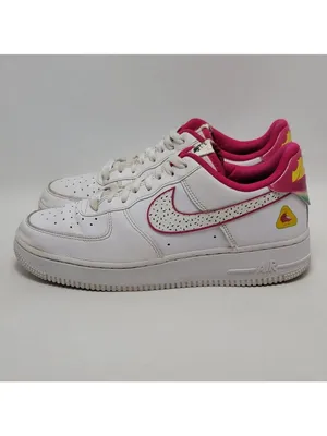 Nike Air Force 1 LX Dragon Fruit Low Top Pink White Sneakers Dv3809-100 Size 10 thumbnail 2
