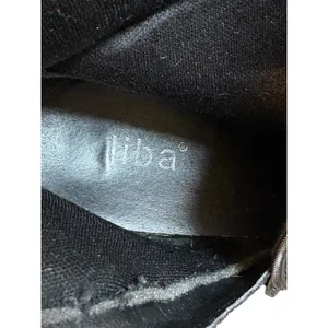 Jiba Velvet Lace Up Ankle Boots Womens 8 Black Goth‎ Victorian Steampunk Buckle thumbnail 7