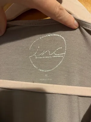 INC Ruched V-Neck Top thumbnail 2