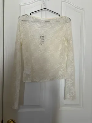 Out from under lace long sleeve  thumbnail 2
