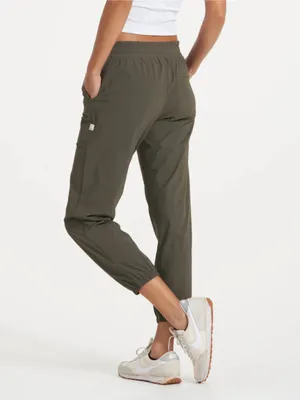Vuori Miles Olive Drawstring Jogger Pants Size Large thumbnail 2