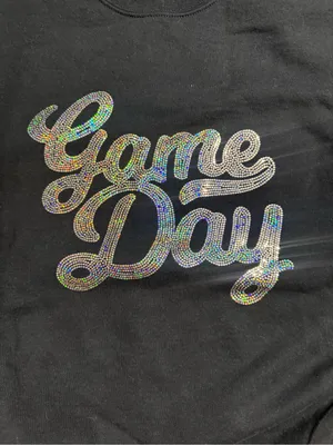 Gildan spangled Game Day sweatshirt thumbnail 5
