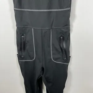 Free People Movement Cross‎ The Line Bodysuit Black Women’s Size Medium athletic thumbnail 9