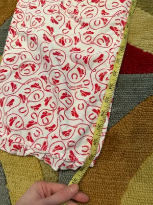 Victoria’s Secret PINK Y2K Dog Western Print Pajama Pants Sleep Sleepwear XS thumbnail 2