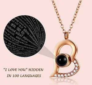 Breezy Valley To My Wife Ceramic Box & I Love You Heart Necklace In Gift Box NWT thumbnail 4