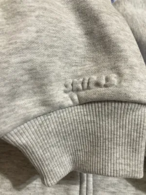 SKIMS Cotton Fleece Zip-Up Hoodie S thumbnail 5